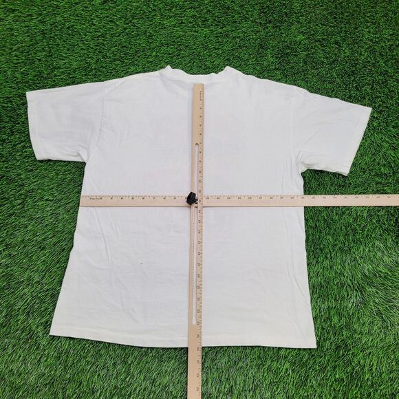 Vintage 90s UCA Cheerleaders Shirt Womens L 21x26 White - Picture 3 of 15